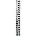 1852 förtöjningslina dubbelflätad 18 mm 6 m vit/svart
