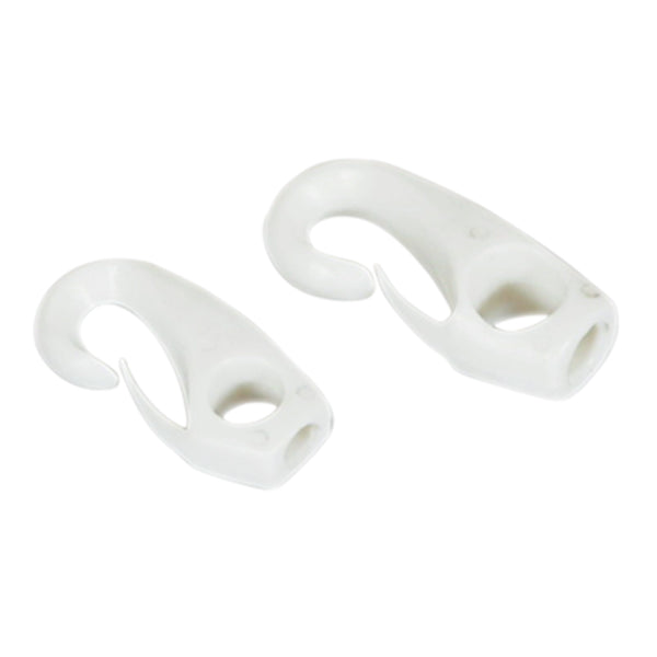 Nylonkrok vit 5-6 mm 4 st