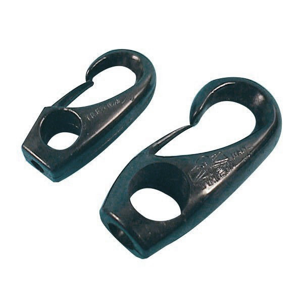 Nylonclips svart 10mm 2st