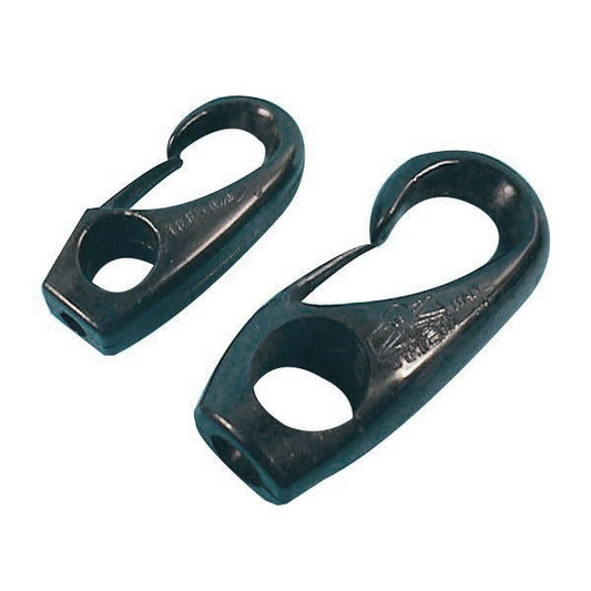 Nylonclips svart 10mm 2st