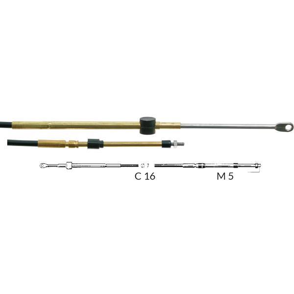 Ultraflex Reglagekabel c16 quicksilver standard, 7 fot
