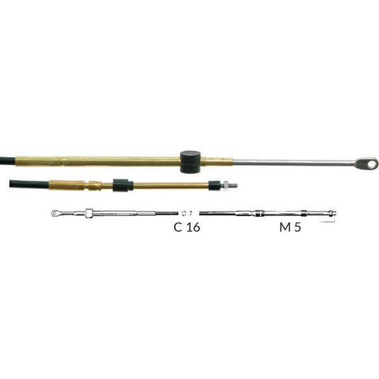 Ultraflex Reglagekabel c16 quicksilver standard, 8 fot