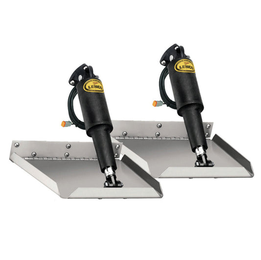 Lenco trimplanset Edge Mount 9x9" u/panel