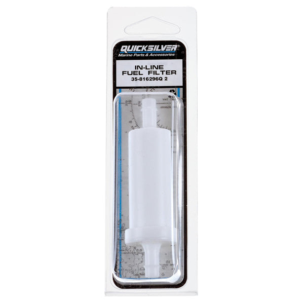 Quicksilver 816296Q2 Inline Bränslefilter till 5/16 (8mm) bränsleslang