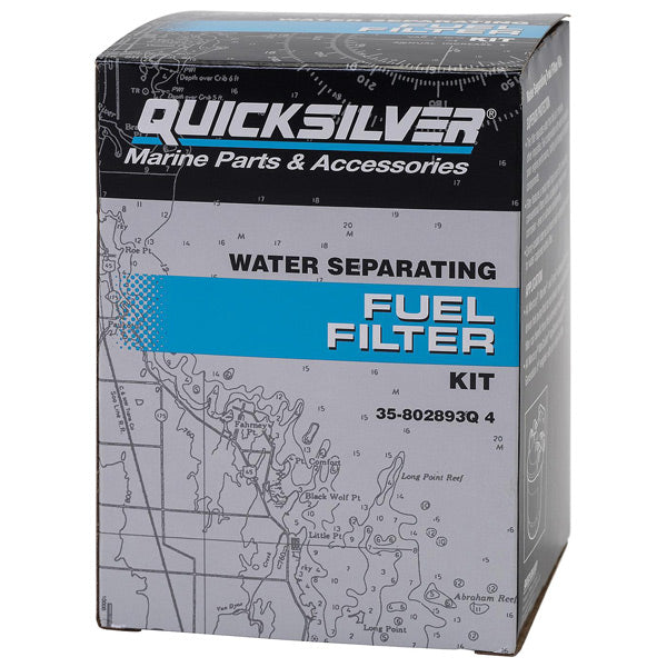 Quicksilver 802893Q4 Vattensep. Bränslefilter till Mercury/Mar.