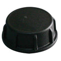 Plastlock svart 1 1/2 gänga
