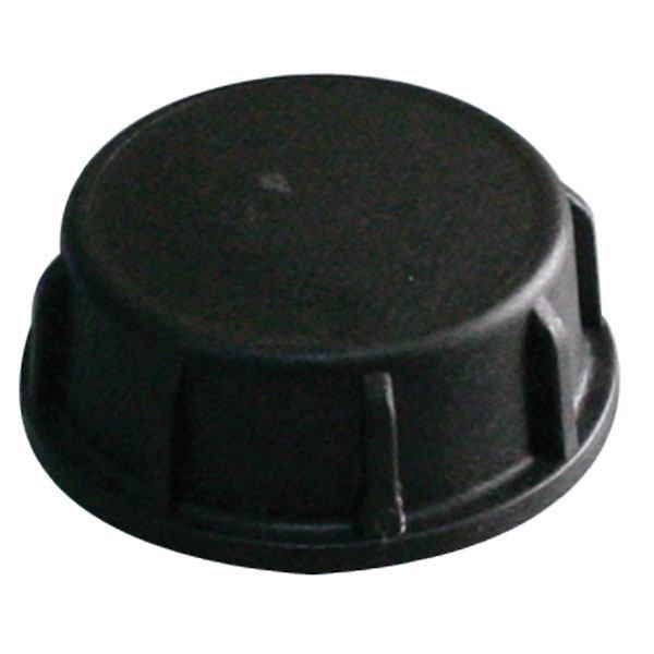 Plastlock svart 1 1/2 gänga