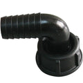 Avluftningsstos 90° Ø17mm 3/4 gänga