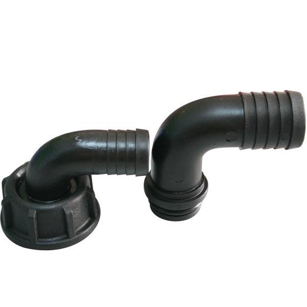 Avluftningsstos 90° set Ø20 och Ø25mm 1 gänga