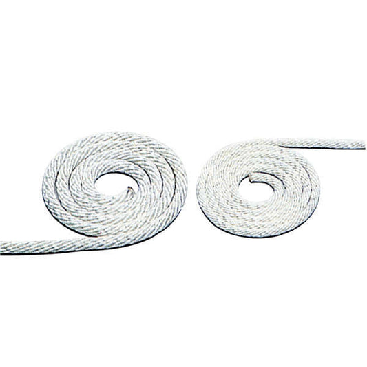 Startsnöre vit nylon Ø4mm - 100 meter