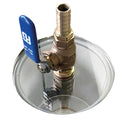 Guidi Polycarbonat lock med kulventil till 2 & 2 1/2