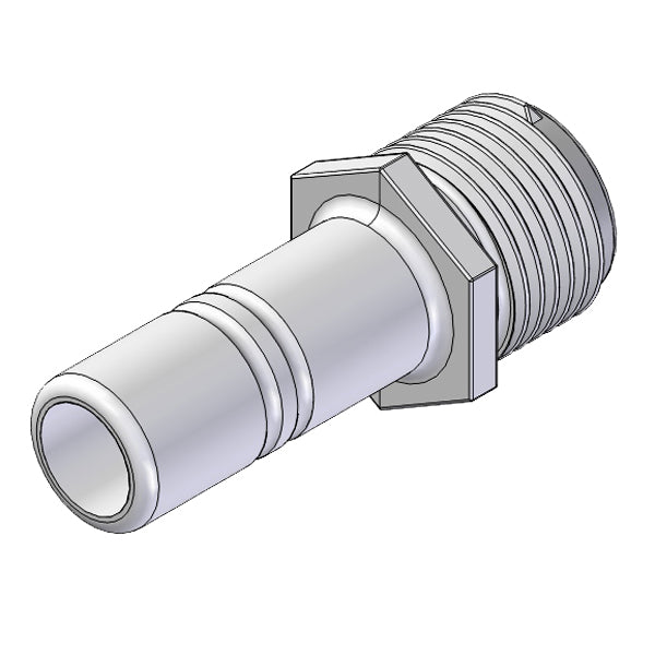 Whale adapter 1/2 hane - 15mm slangstos 100 st