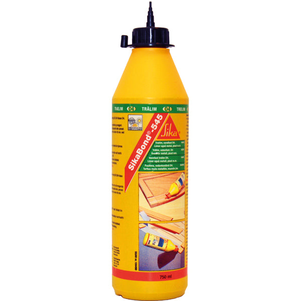 Sikabond 545 trälim 250 ml mörk brun D4