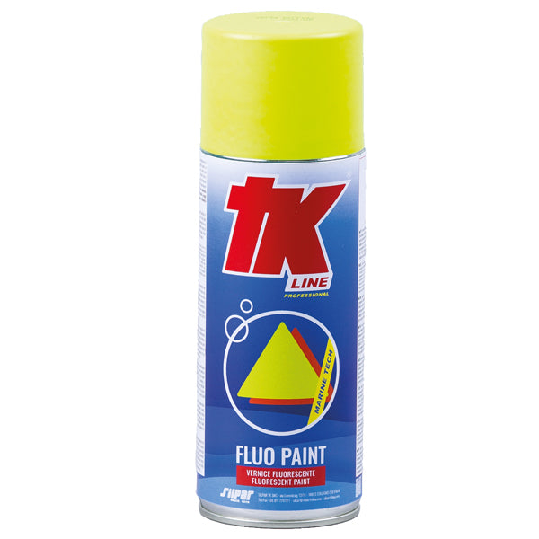 TK sprayfärg fluorescerande gul