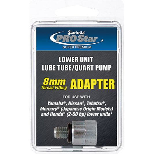 Star Brite adapter 8 mm till växeloljepump
