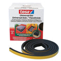Självhäftande epdm-gummilist 10x5 mm 5 m