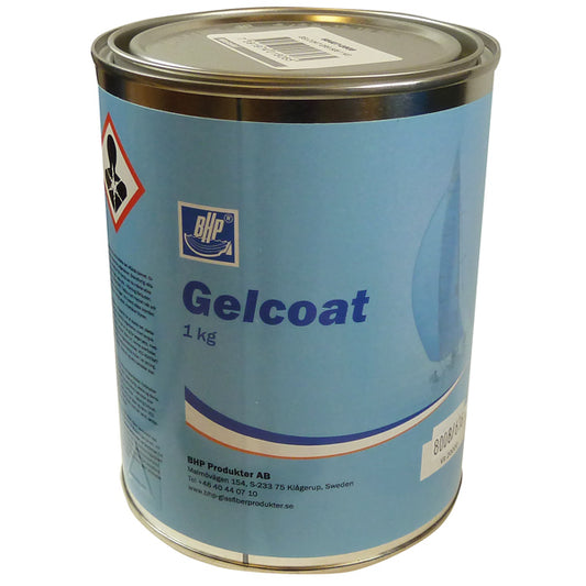 BHP Gelcoat Grå 1kg 80012
