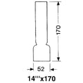 DHR Lampglas 14 x 170 mm