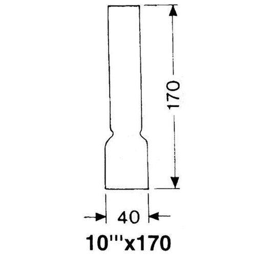 DHR Lampglas 10 x 170 mm