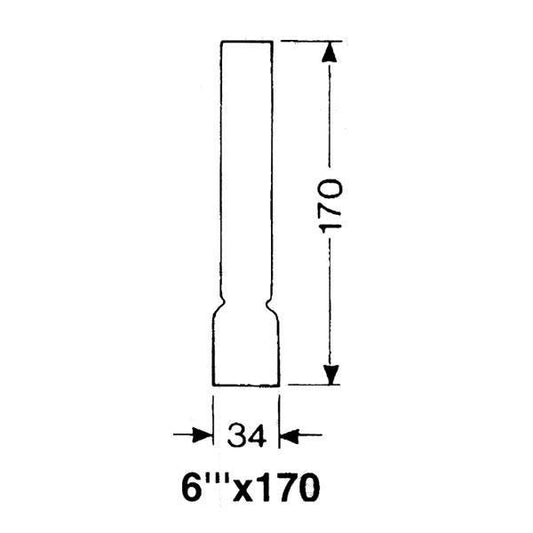 DHR Lampglas 6 x 170 mm