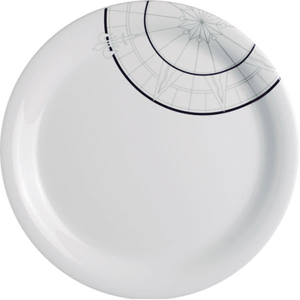 Mattallrik ø26cm Polaris - 6st