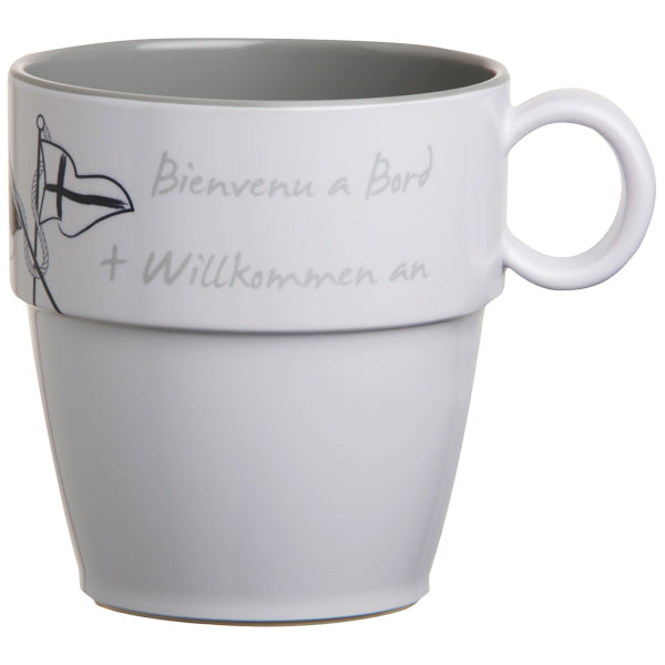 MB Welcome on board mugg Ø8