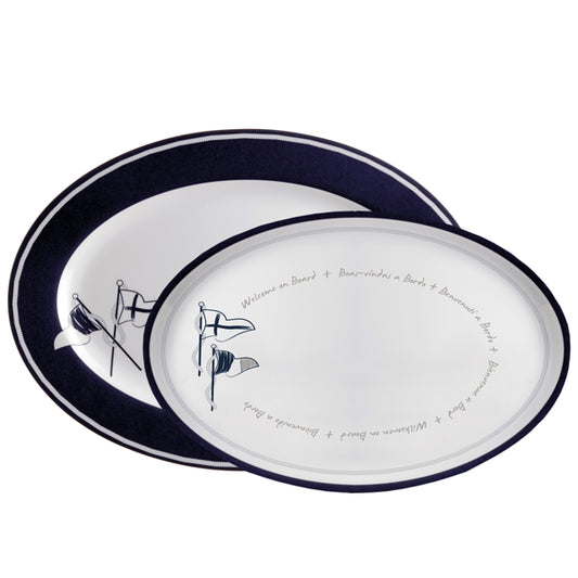 MB Welcome on board serveringsfat 30x22/35x25 cm 2 st