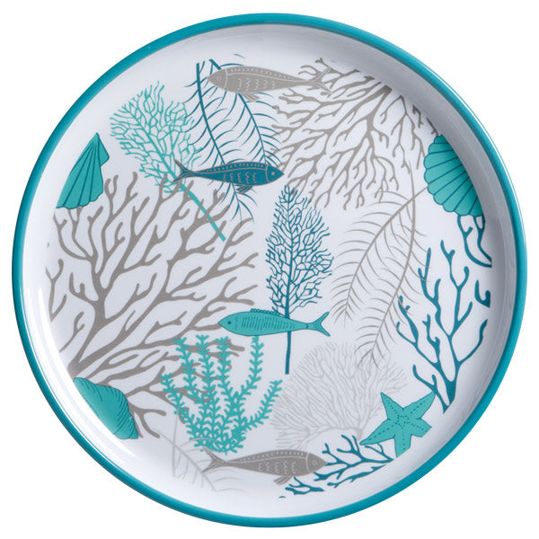MB Coastal Acqua tallrik Ø25